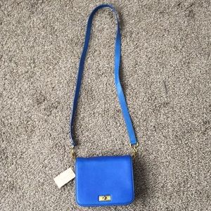 NEW J. Crew leather crossbody bag